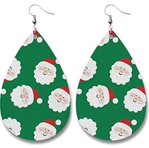 ( 3 for 15 )Faux Leather Earrings Lightweight Leaf Dangle Teardrop Earrings